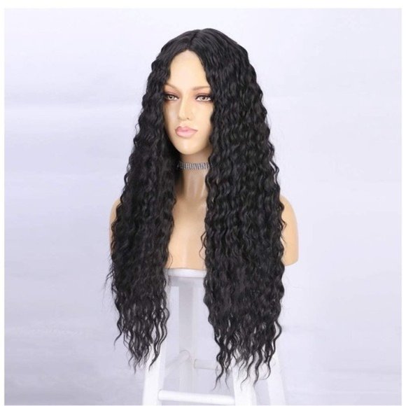 26Inch MiddlePart Long Wavy Wig - Picture 1 of 5